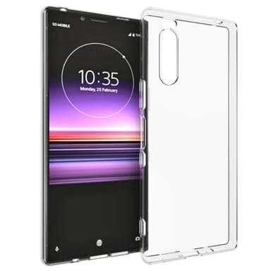 Silikondeksel gjenomsiktig Sony Xperia 5 (J8210)