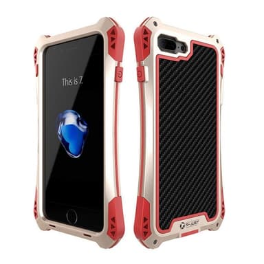 R-Just Amira deksel Apple iPhone XS Max (6.5")  - Gull / rød