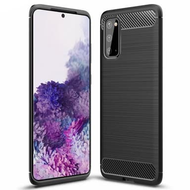 Børstet silikondeksel Samsung Galaxy S20 (SM-G980F)