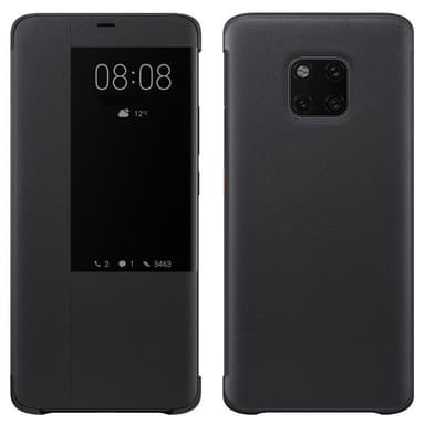 Smart View Flipdeksel Huawei Mate 20 Pro (LYA-L29) - Svart