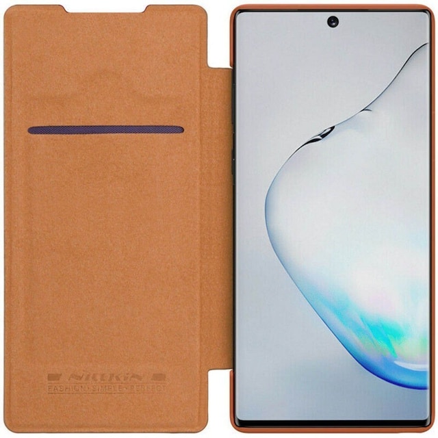 Nillkin Qin Flipdeksel Samsung Galaxy Note 10 (SM-N970F)  - brun