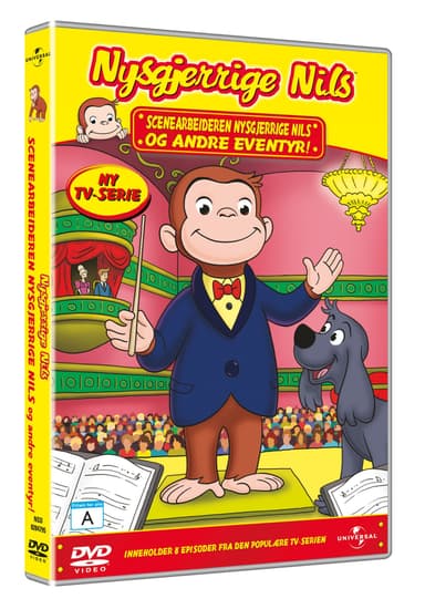 Nysgjerrige Nils: Scenearbeideren Nils (DVD)