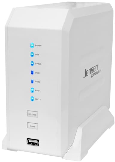 Jensen eBOX nettverksharddisk