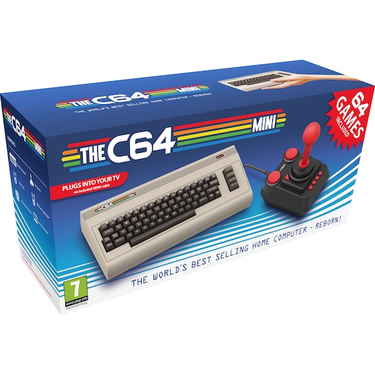 Commodore C64 Mini V2 spillkonsoll