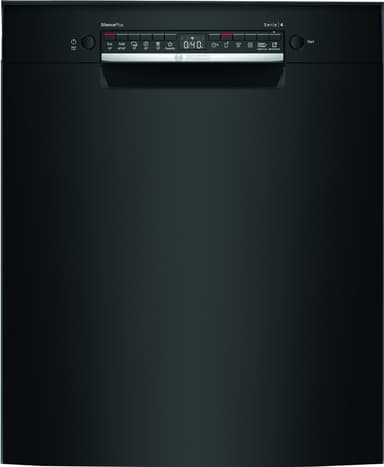 Bosch Serie 4 oppvaskmaskin SMU4HAB48S (sort)