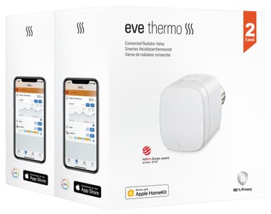 Eve Thermo radiatortermostat 3301365 (2-pakning)