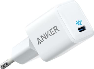 Anker PowerPort III Nano vegglader 20W (hvit)