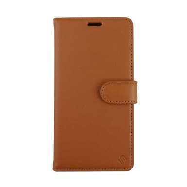 Miljøvennlig ekte lær iPhone 11 Pro 2 in 1 lommebok deksel - Brown/Beige