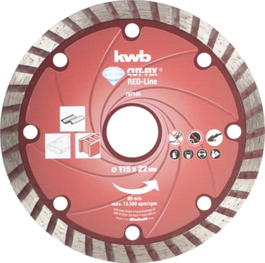 CUT-FIX® Red-Line diamantkappeskiver