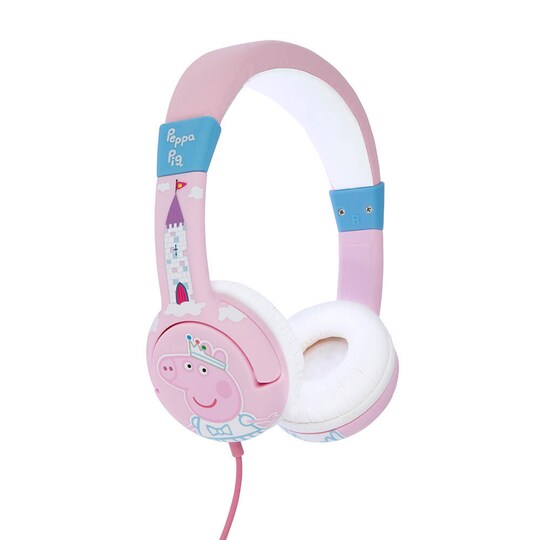 PEPPA GRIS Hodetelefon Junior On-Ear 85dB Prinsesse Peppa