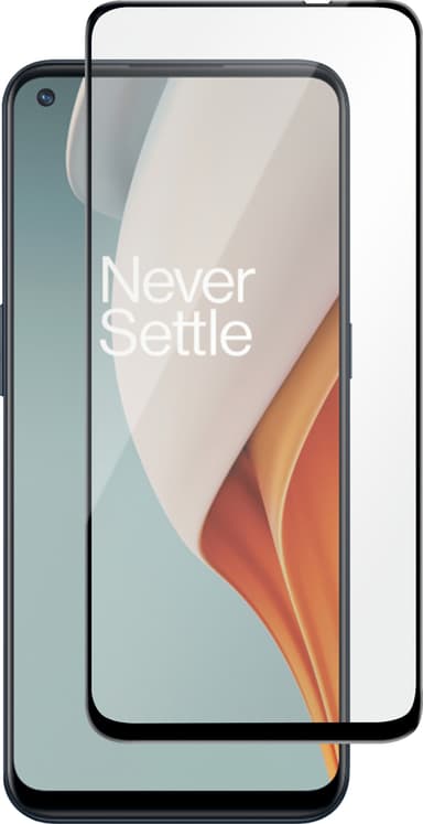Panzer Full-Fit OnePlus Nord N100 skjermbeskytter (sort)
