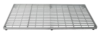 Trapperist firkantet 40x80 cm - galvanisert