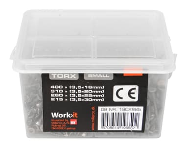 Skrueboks TORX - Small