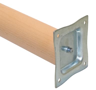 Bordben i bøk - trapes 70 cm (rett)