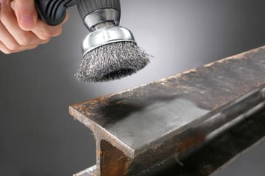 Koppbørste, ekstra krevende jobber, HSS-ståltråd, korrugert, ø 75 mm