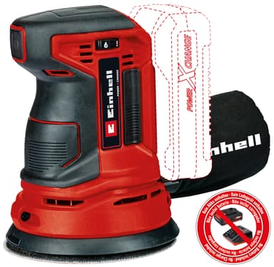 TE-RS 18 Li-Solo, Batteridrevet eksentersliper