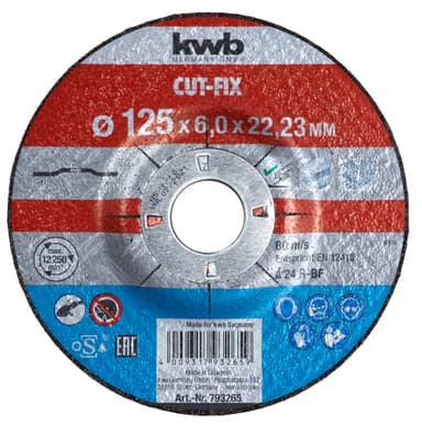 CUT-FIX® slipeskiver, til metall