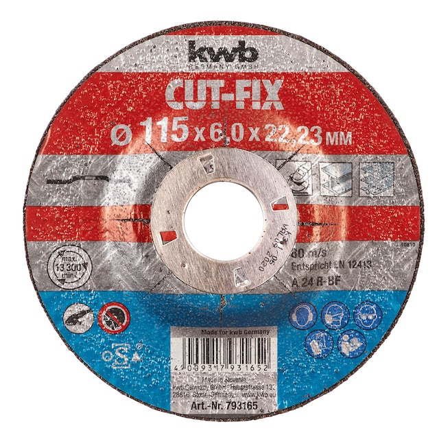 CUT-FIX® slipeskiver, til metall