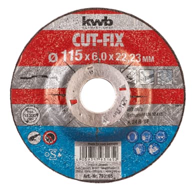 CUT-FIX® slipeskiver, til metall