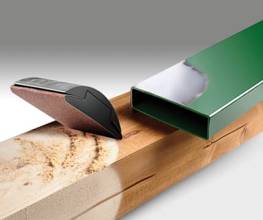 Slipepapir aluminiumoksid, tre og metall K100