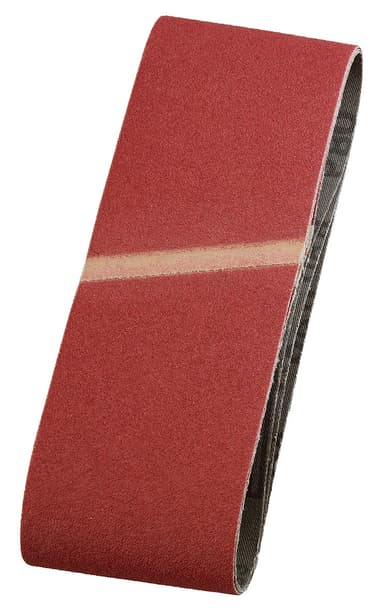 Slipebånd, tre og metall, aluminiumoksid