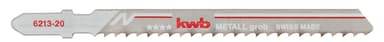 Stikksagblad, metall, grovt, 5 stk.