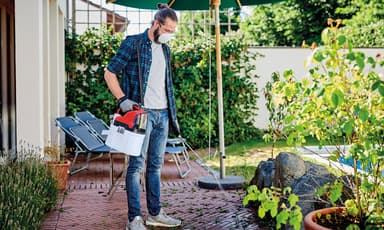 Batteridrevet trykksprøyte, GE-WS 18/75 Li-Solo