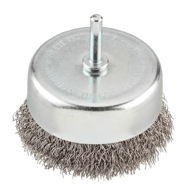 Koppbørste, ekstra krevende jobber, HSS-ståltråd, korrugert, ø 75 mm