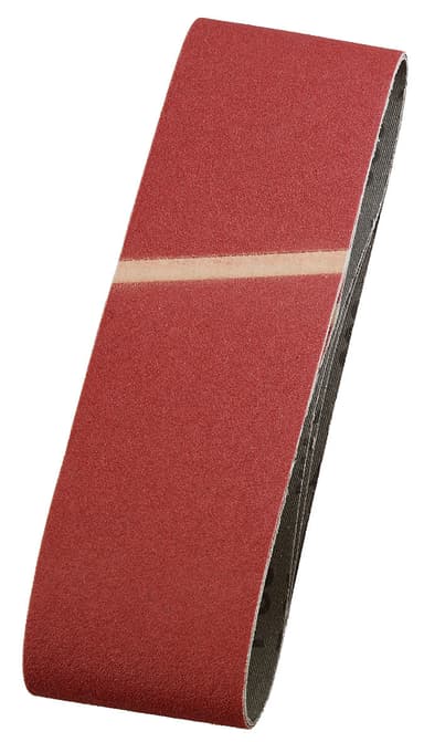 Slipebånd til båndsliper, 75×533 mm, korn 40, 3 stk., på SB-kort