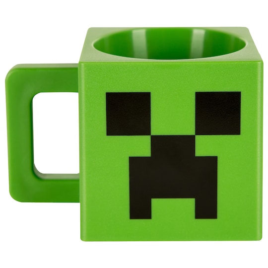 Minecraft Creeper plastkrus (grønn)