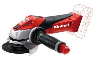 TE-AG 18/115 Li-Solo, Batteridrevet vinkelsliper