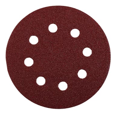 Sliperondell, 5PEX, Ø125 mm, korn 40, på SB-kort