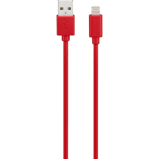 Goji Lightning kabel 1.8m (rød)
