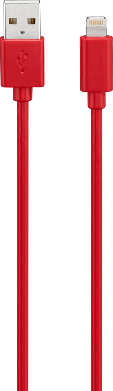 Goji Lightning kabel 1.8m (rød)