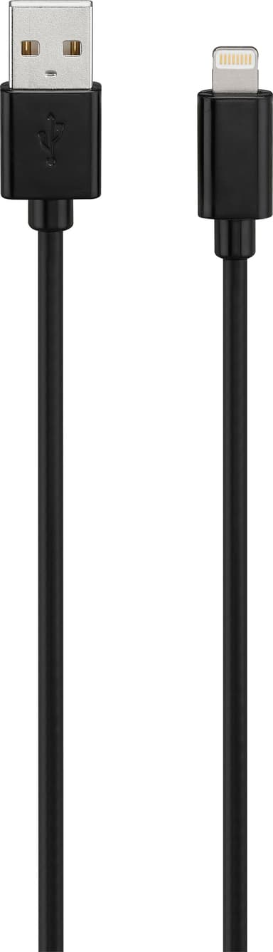 Goji Lightning kabel 1.8m (sort)