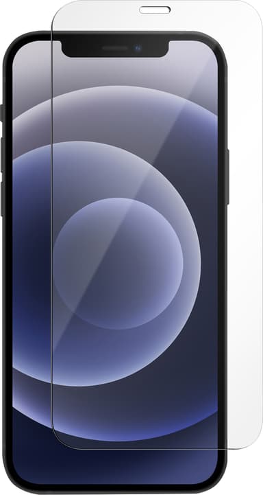 Panzer Full-Fit iPhone 12 mini skjermbeskytter (sort)