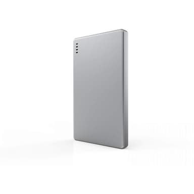 KIT Powerbank Kredittkort 2000mAh Grå