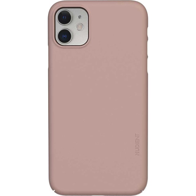 Nudient v3 iPhone 11 deksel (dusty pink)