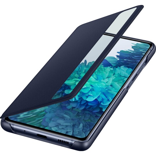Samsung Galaxy S20 FE Clear View deksel (marineblå)