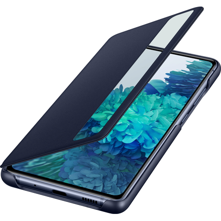 Samsung Galaxy S20 FE Clear View deksel (marineblå)