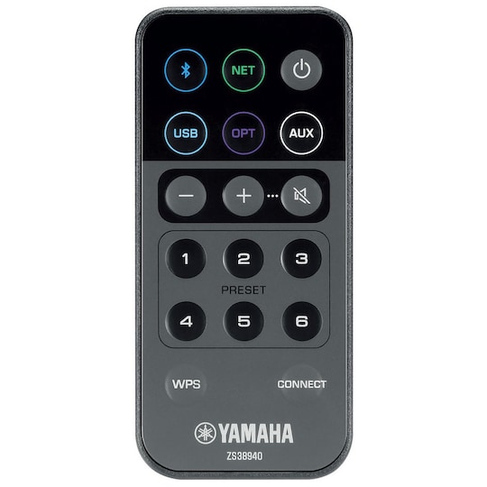 Yamaha NX-X500 trådløs multirom-høyttaler (hvit) 2 stk