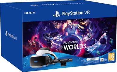 PlayStation VR MK5 bundle PS VRbriller med kamera og VR Worlds Elkjøp
