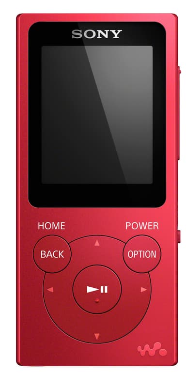 Sony Walkman 8 GB NWZ-E394 (rød)
