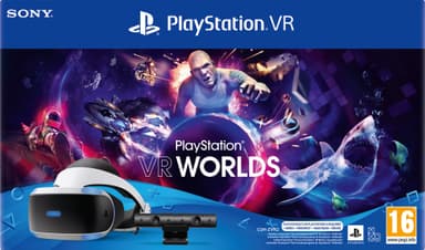 PlayStation VR MK5 bundle: PS VR-briller med kamera og VR Worlds