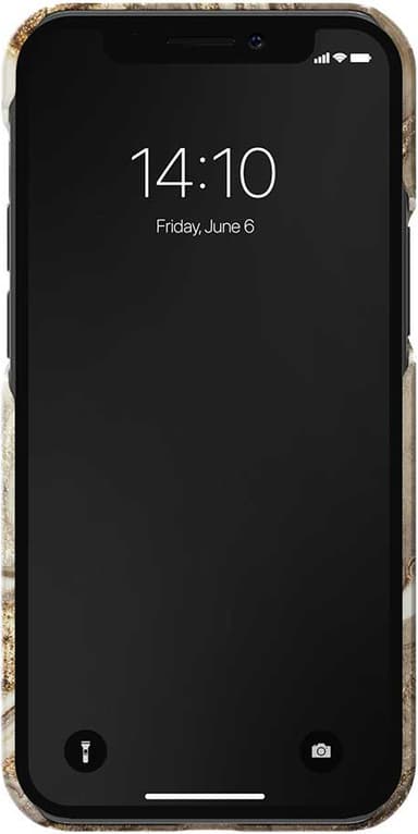 iDeal of Sweden deksel til iPhone 12 mini (sand marble)