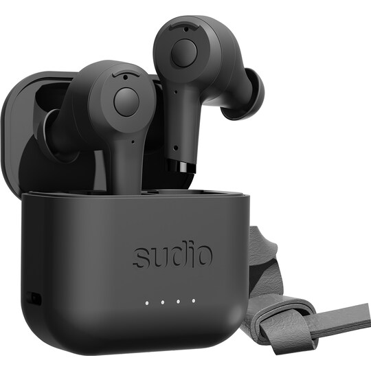 Sudio Ett helt trådløse in-ear hodetelefoner (sort)