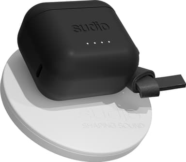 Sudio Ett helt trådløse in-ear hodetelefoner (sort)