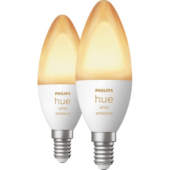 Philips Hue White Ambiance LED-lyspære 40W E14