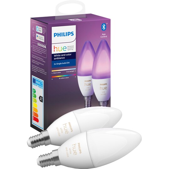 Philips Hue WCA LED-lyspære 5W E14
