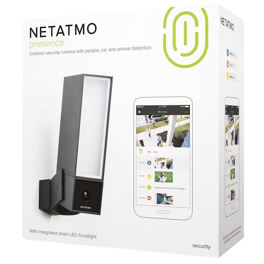Netatmo Presence Smart utendørskamera NOC01EU